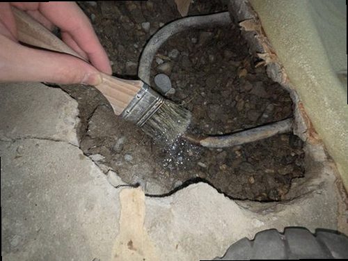부여군 누수탐지 압력 검사와 청음 탐지를 준비하는 누수 점검 현장