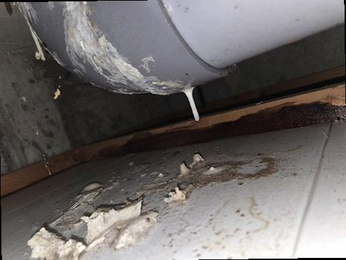 병점구 누수탐지 누수 부속을 정비한 뒤 건조와 재점검을 진행하는 싱크대 하부장
