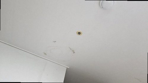 시흥 누수탐지 천장 누수 흔적과 누수 원인 확인 과정