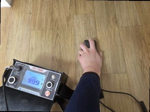 금천구 누수탐지 거실 벽지에 번진 누수 흔적과 점검 위치