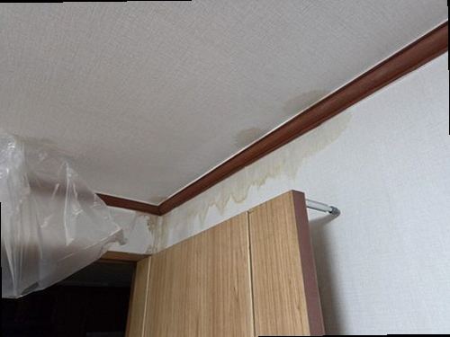 부산 남구 누수탐지 벽지 얼룩과 바닥 주변 습기 변화를 확인하는 모습