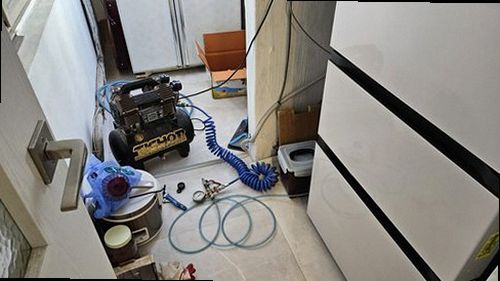 서울 중구 누수탐지 공압 검사와 청음 탐지로 누수 위치를 확인하는 현장